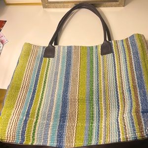 Dash and Albert handwoven tote bag